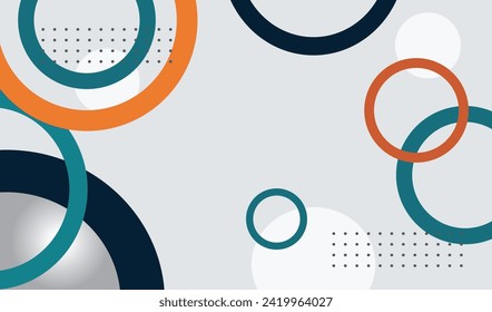 N0RMAL CIRCLE GEOMETRIC ABSTRACT BACKGROUND DESIGN