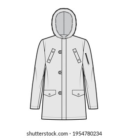 Download Parka Template Stock Vectors Images Vector Art Shutterstock