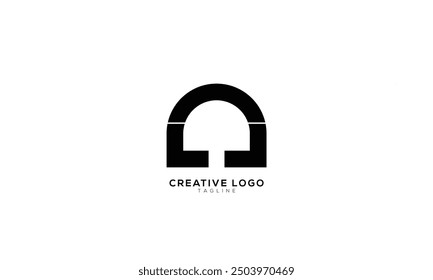 AN NA Abstract initial monogram letter alphabet logo design