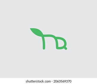 NA Abstract Letters Logo Monogram