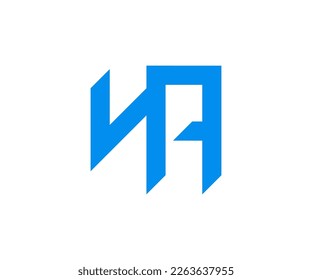 NA Abstract Letters Logo monogram. NA elegant and Professional letter icon design. NA Letter Logo Design Icon Vector Symbol
