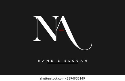 NA, AN  Abstract  Letters  Logo  Monogram