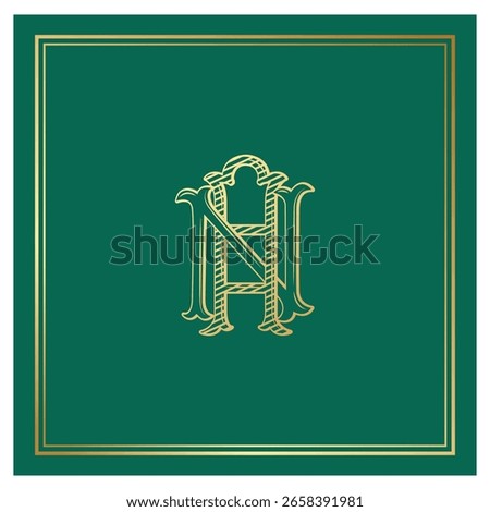 NA, AN, logo NA, Letter NA,  Monogram NA,Logo for Wedding , monogram for Wedding , Wedding Monogram, Wedding Logo, Logo Design , Monogram Vintage