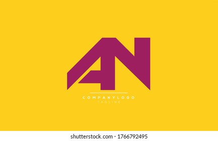 AN NA initials logo design