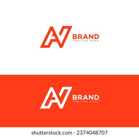 NA, AN letter branding logo