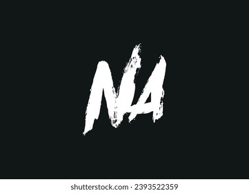 NA letter logo desigen and initial logo desigen