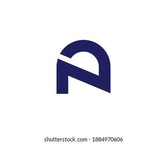 AN NA LETTER LOGO DESIGN