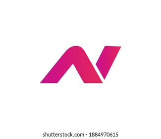 AN NA LETTER LOGO DESIGN
