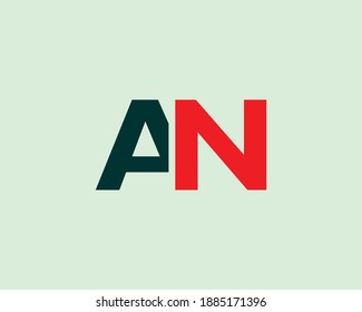 AN NA LETTER LOGO DESIGN