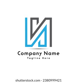 NA letter logo design icon
