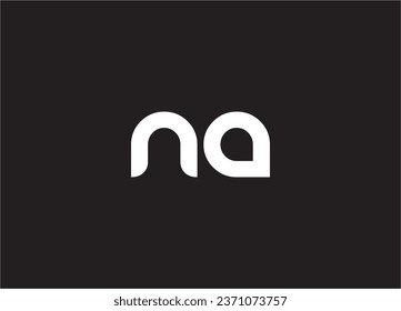 na letter logo and monogram design