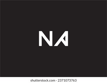 na letter logo and monogram design