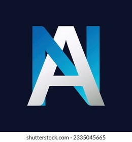 NA Letter Logo Template Illustration Design.