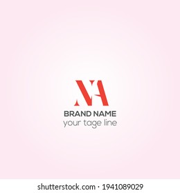 NA letters vector logo design, Creative NA initials logo design 