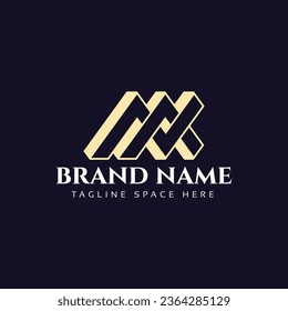 NA AN logo design concept with background Initial based creative minimal monogram letter templates