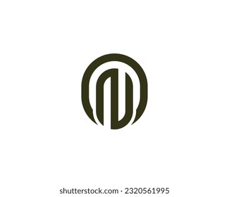 AN NA logo design vector template