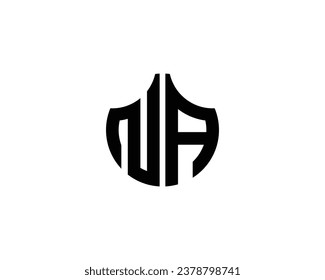 NA logo design vector template