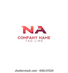 na polygonal logo
