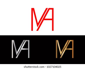 NA square shape vector design