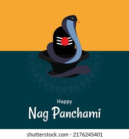 Naag Panchami Hindu Festival Vector Illustration