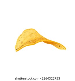 caricatura mexicana de nacho food. tortilla de nachos, aperitivo para picar, cocina de maíz, queso picante, chips de salsa, guacamole de patatas fritas, deliciosa y deliciosa ilustración vectorial mexicana de nacho