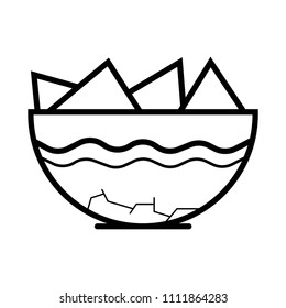 Nacho Icon Fast Food