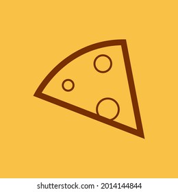 Nacho vector. Nachos on white background. Nacho logo design.