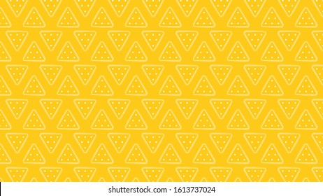 Nacho vector. Nacho pattern wallpaper. 