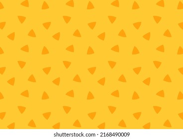 Nacho vector. Nacho pattern wallpaper. Nacho icon vector. Triangle pattern background.