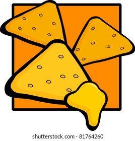 nachos with cheese