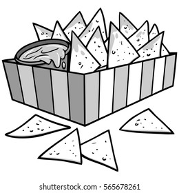 Nachos Illustration