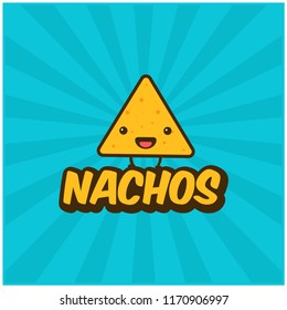 Nachos Logo Vector Illustration