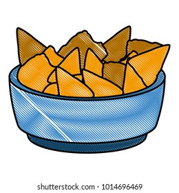 Nachos mexican food