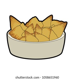 Nachos mexican food