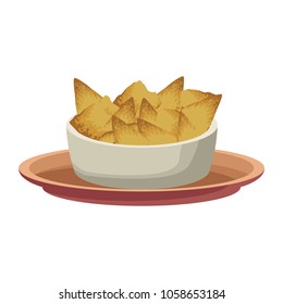 Nachos mexican food
