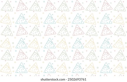 Nachos pattern background. Mexican food nachos pattern. Nice spanish fast food texture for textile, wallpaper, background