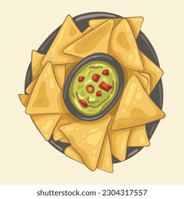 Nachos are a popular snack in Mexican cuisine.