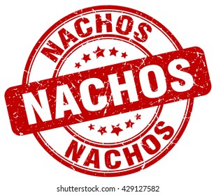 nachos. stamp