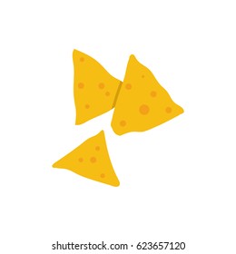 Nachos, vector illustration