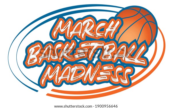 Nadym -Russia 01.23.21:The NCAA Division 1 Men\'s\
Basketball Tournament, also known as the March Madness, is a\
competition held in the United States every spring.Sport poster.\
Vector illustration 