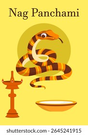 Nag Panchami represents the primary struggle of man between good and evil nature.