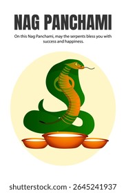 Nag Panchami represents the primary struggle of man between good and evil nature.
