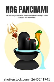 Nag Panchami repräsentiert den primären Kampf des Menschen zwischen guter und böser Natur.