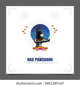 Nag Panchami, a traditional Hindu festival, is dedicated to the worship of serpents, especially cobras.