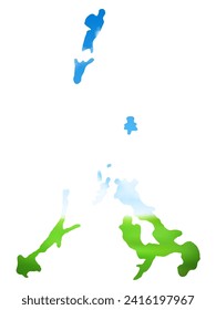 Nagasaki Grassland Landscape Sky Map