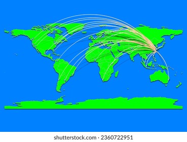 Mapa de Naha, Japón - Mapa conceptual para Naha, Japón en el mapa mundial. Adecuado para conceptos de exportación. El archivo es adecuado para la edición digital y las impresiones de todos los tamaños.