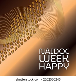 NAIDOC Week. Design suitable for greeting card poster and banner