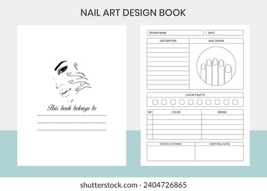 Nail Art Design Book Kdp Interior