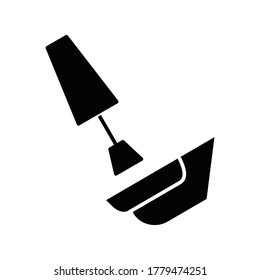 nail art icon vector sign symbol