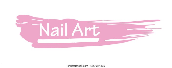 Nail Art Logo Design 